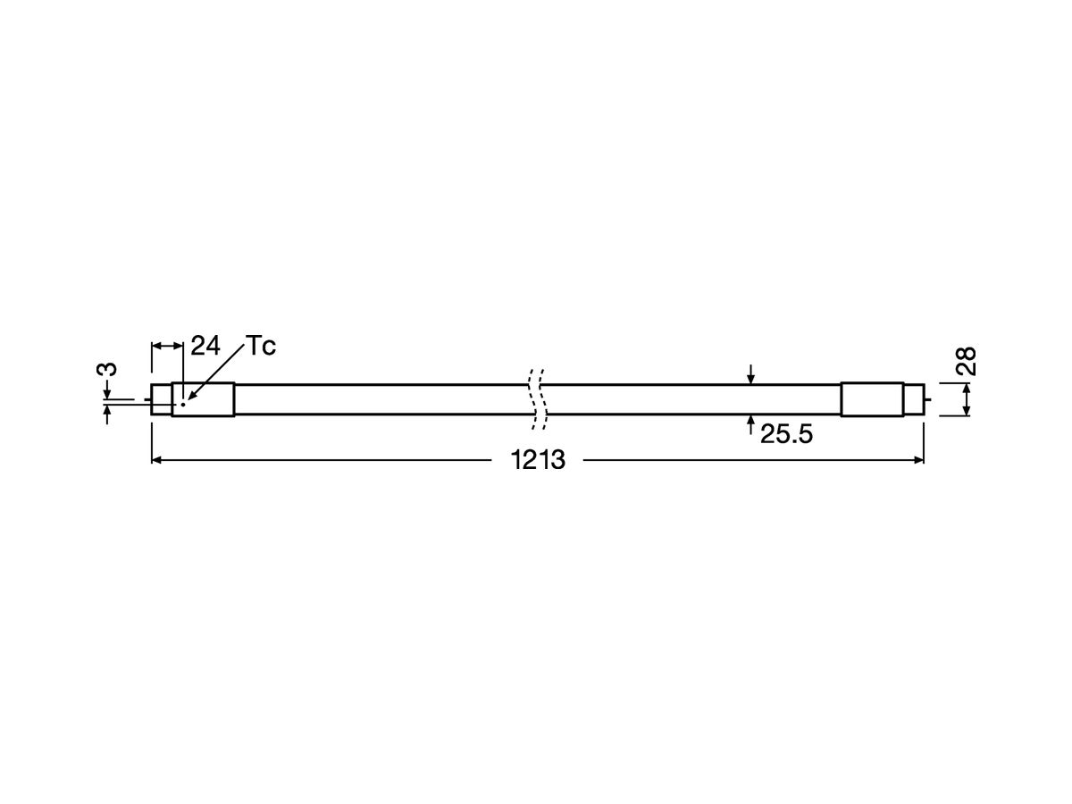 LED-Röhre SubstiTUBE PRO HF, 14W G13 2100lm 865 1200mm