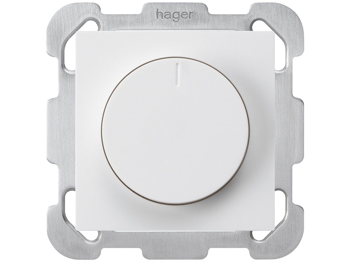 UP-Drehdimmer Universal Hager kallysto 20…400W/VA weiss