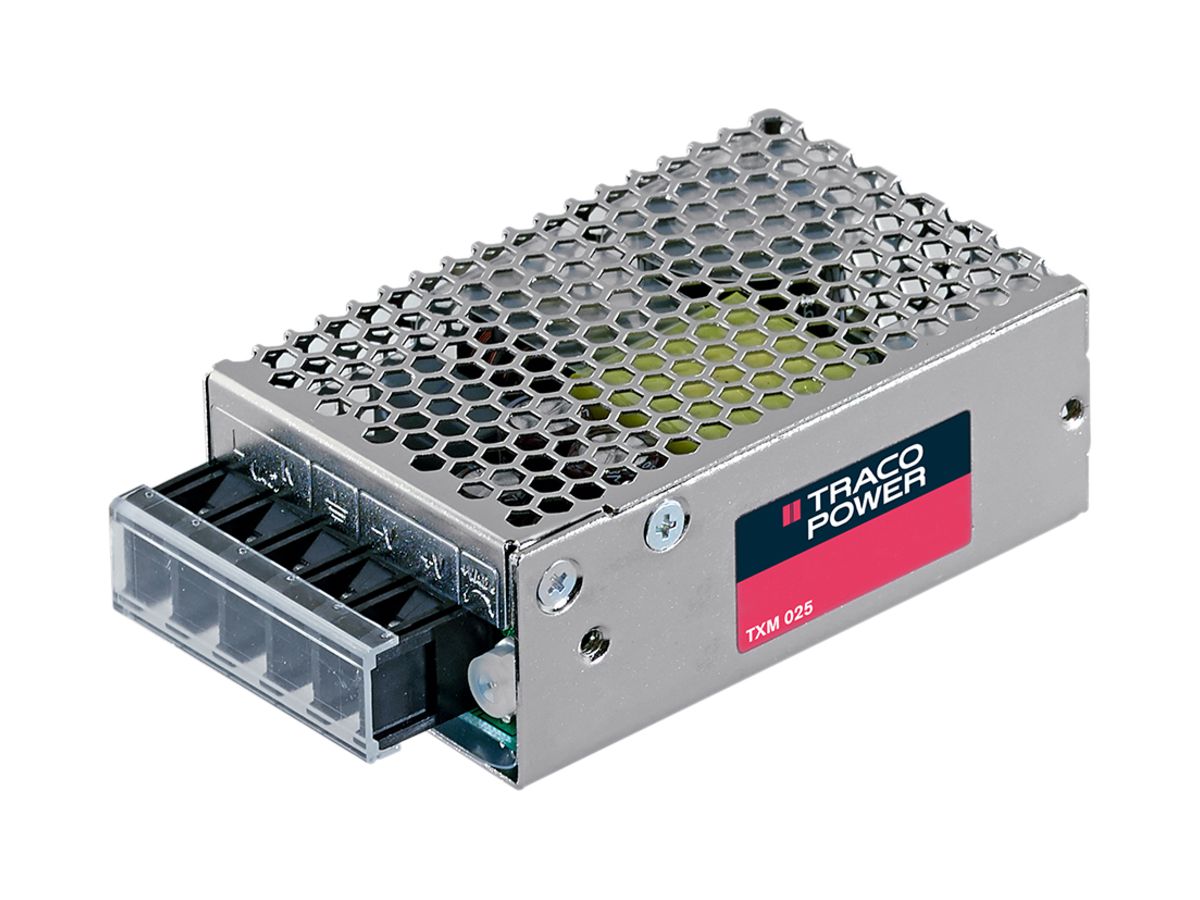 Netzteil Traco TXM 025-112, 25W 2.1A 12VDC 79×51×28.8mm