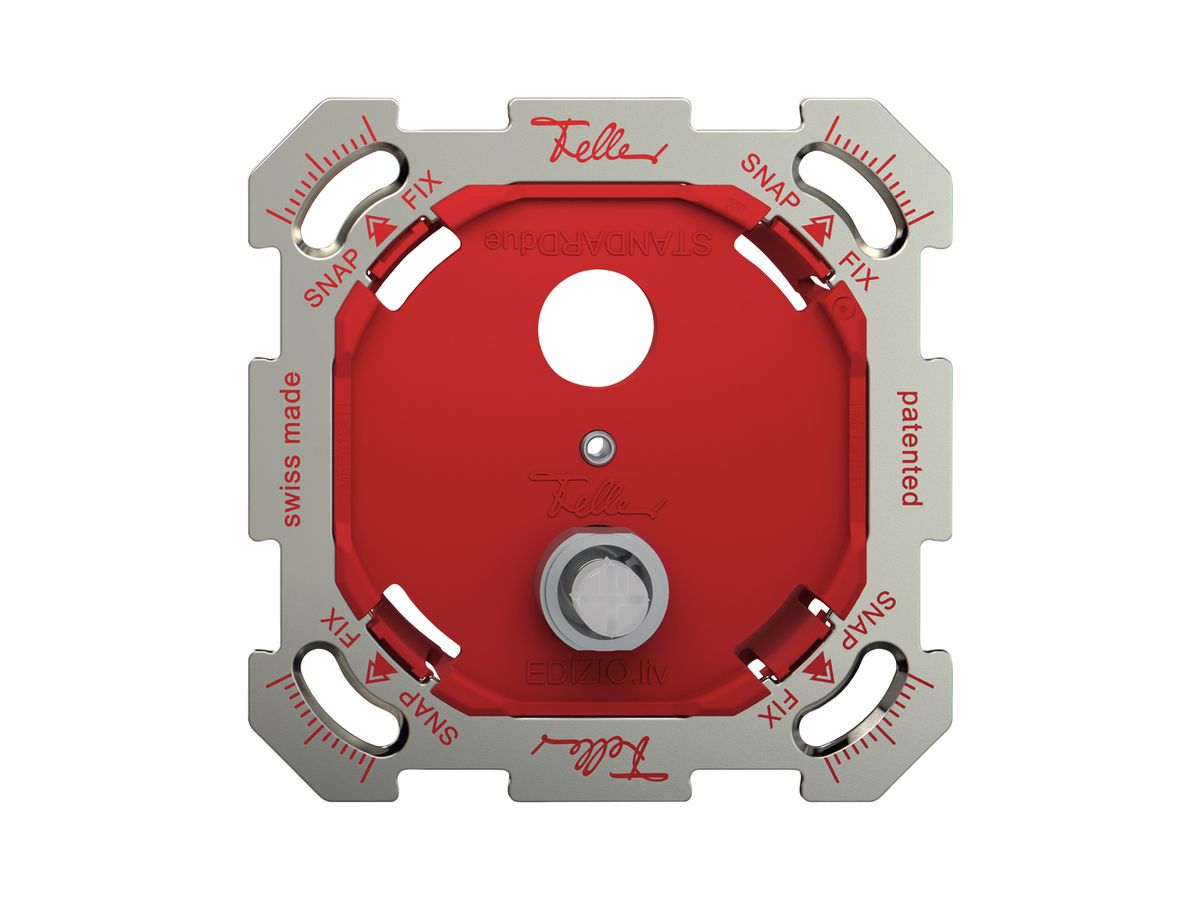 UP-Sonnerie-Drucktaster Feller SNAPFIX® 6A 250V mit Namensschild