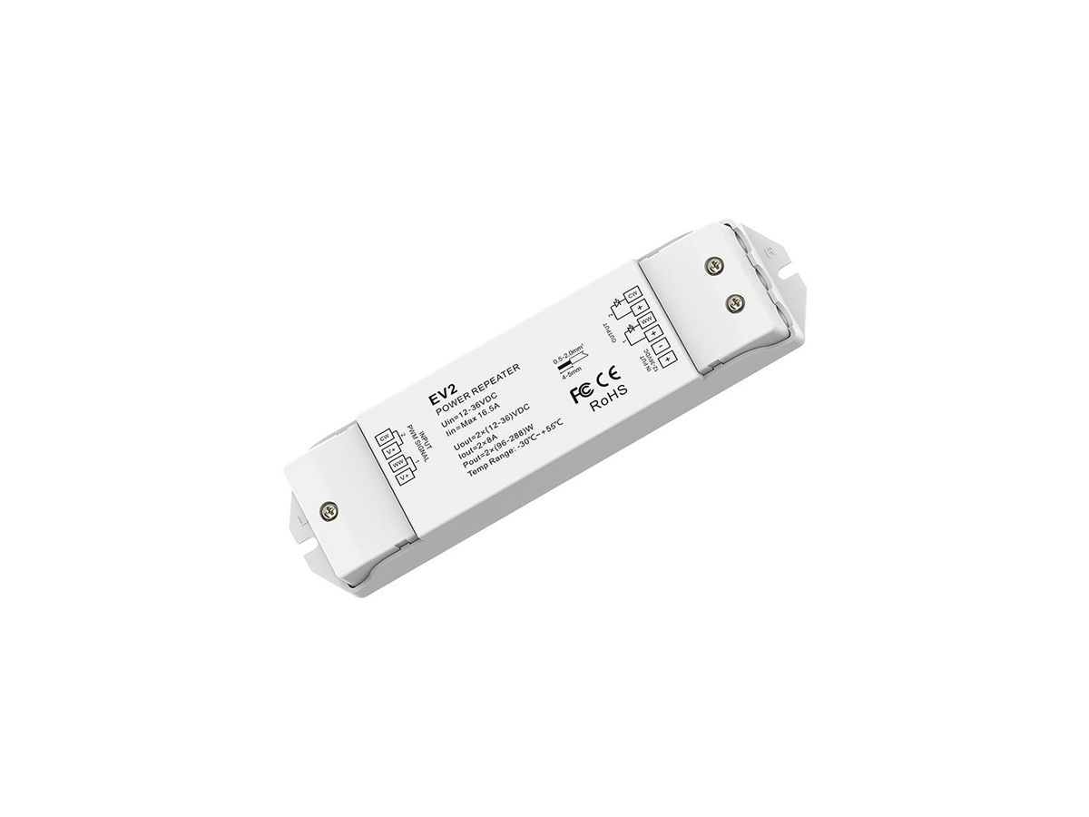 LED-Verstärker DOTLUX EV2 IP20 576W 12…36V 2×8A