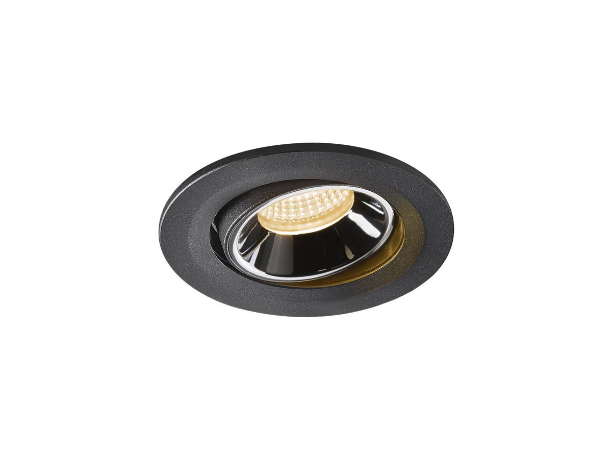 EB-LED-Downlight SLV NUMINOS MOVE S, 8.6W 250mA 690lm 2700K 55° sz/chr