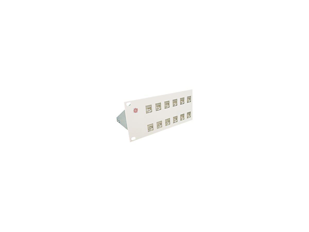 Panel Kat.6 2HE 32F.32RJ45/s weiss