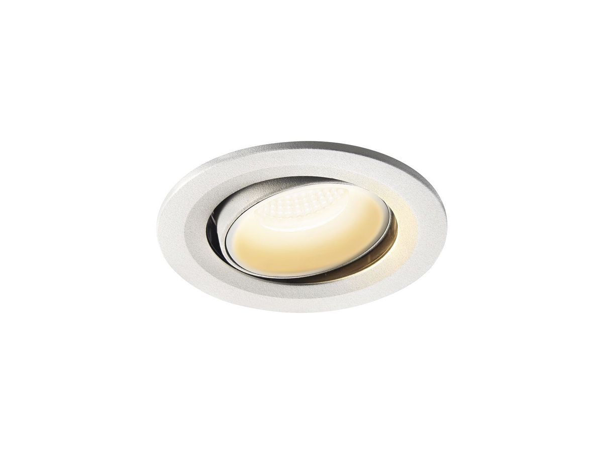 EB-LED-Downlight SLV NUMINOS MOVE S, 8.6W 250mA 730lm 3000K 40° ws