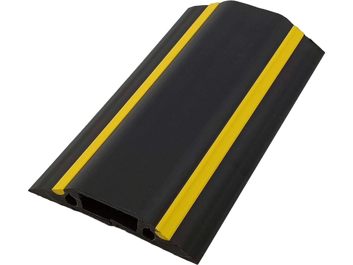 Aufboden-Leitungsführungskanal ELBRO 83×15mm 1.8m gelb/schwarz