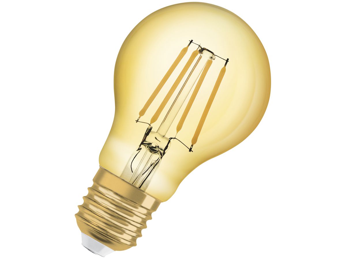 LED-Lampe Vintage 1906 CLASSIC A 35 FIL GOLD 410lm E27 4W 230V 824