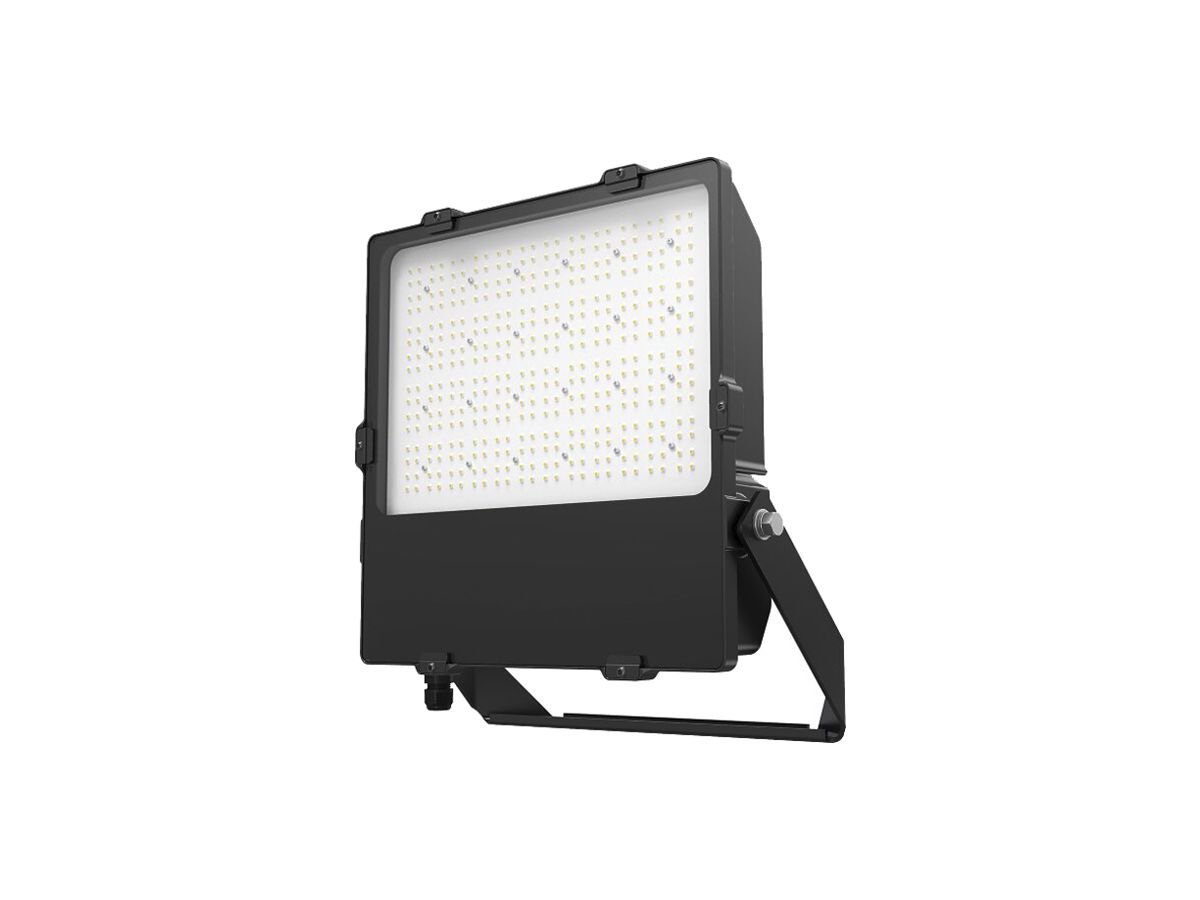 LED-Strahler DOTLUX LENSplus 300W 40600lm 850 IP66 30×60° 499×410mm schwarz