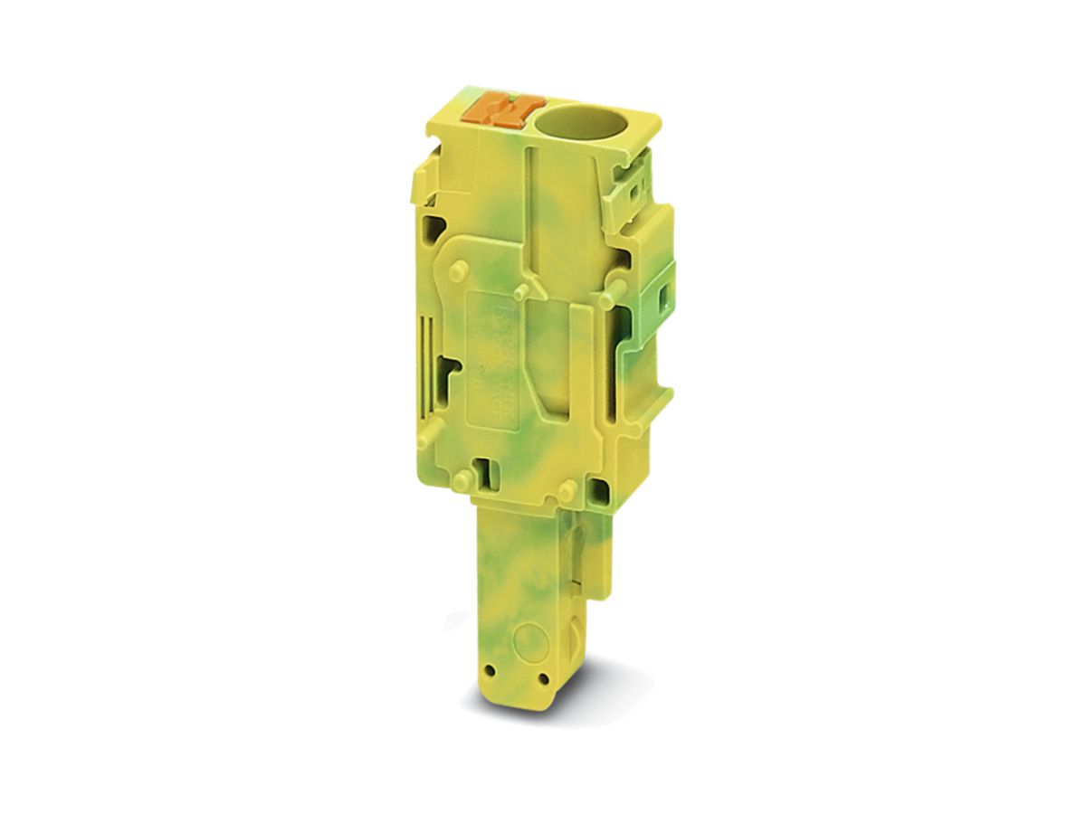 Selbstkonfektionierbarer Stecker Phoenix Contact 1L grün-gelb PP-H 6/1-R
