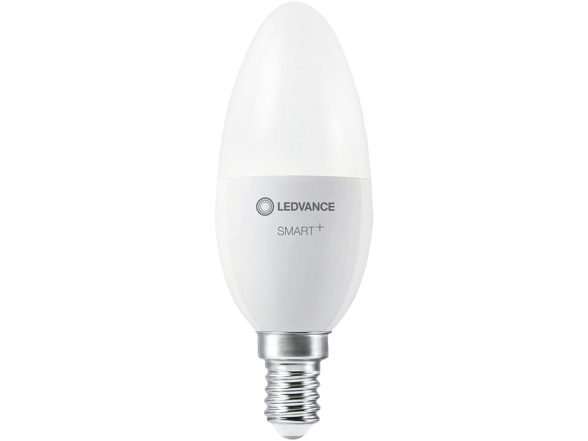 LED-Lampe LEDVANCE SMART ZB B40 TW E14 4.9W 470lm 827…865 DIM Kerze matt 200°