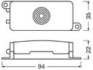 Verbindungsbox LEDVANCE Polycarbonat mit Klemme 3-polig weiss