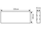 Notleuchte ESYLUX SLX 14 LEDi Flat 24…230V, weiss