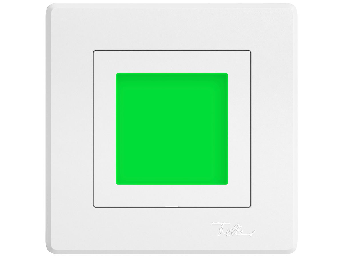 UP-LED-Leuchte EDIZIO.liv SNAPFIX® LED-grün 230V ws