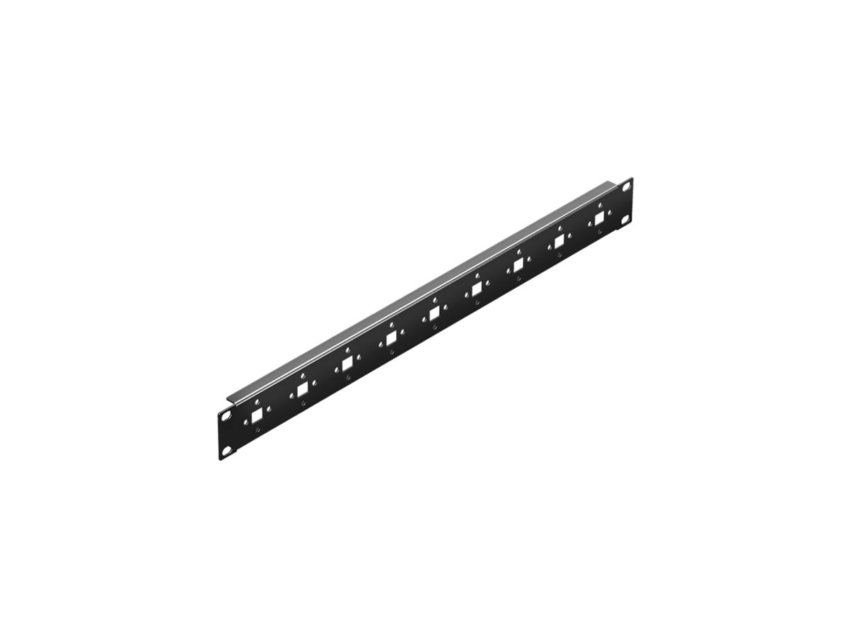 Montageplatte Rittal DK 5302.204 19" 1HE 450mm schwarz