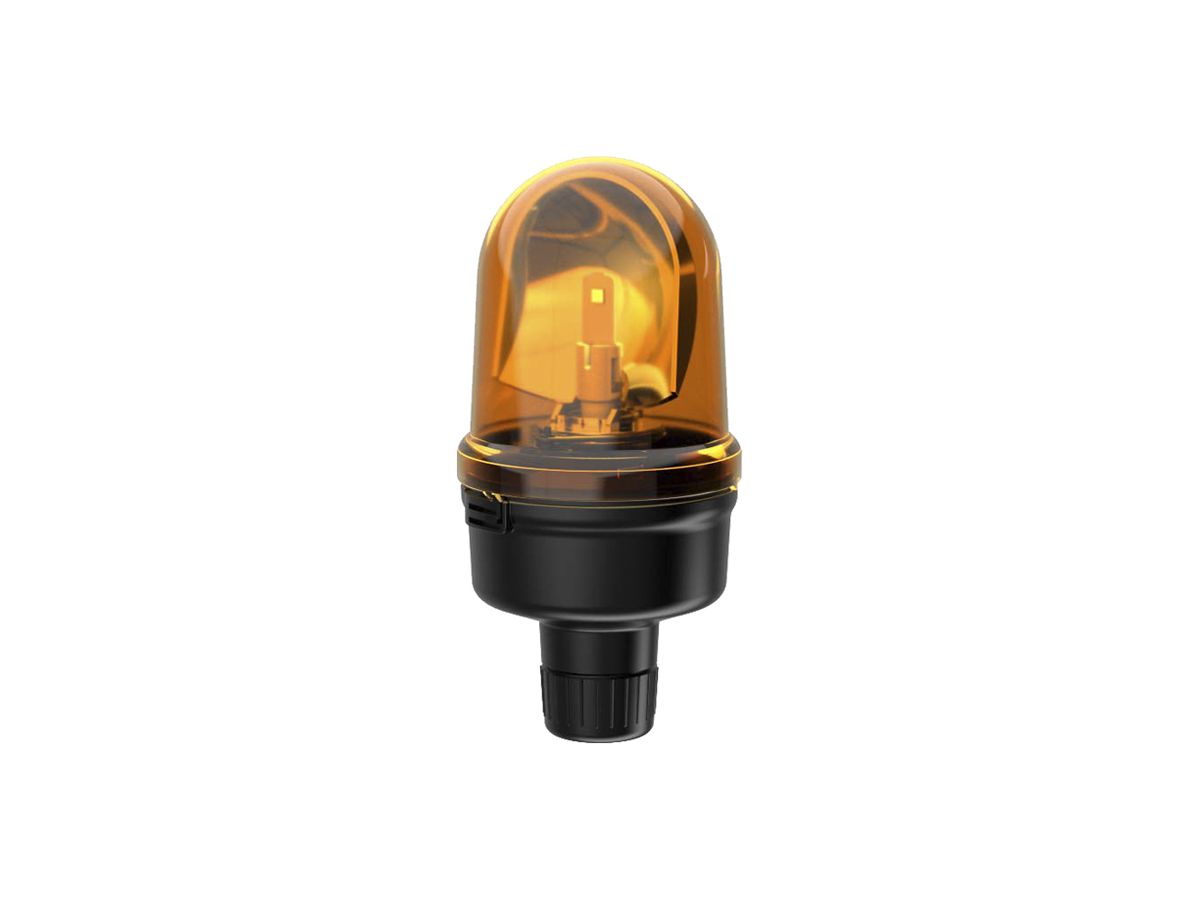LED-Drehspiegelleuchte WERMA 885 115…230VAC Rohrmontage gelb