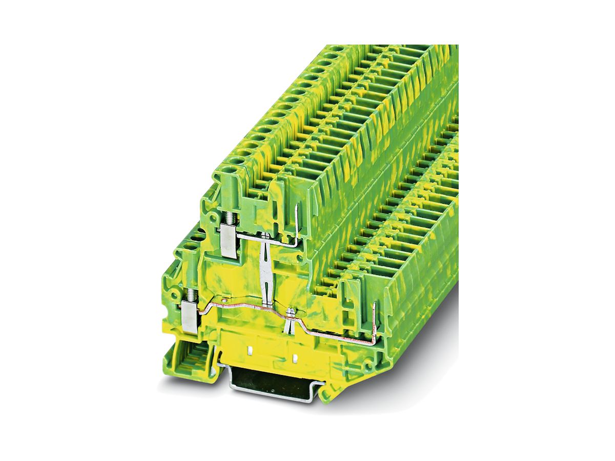 Durchgangsreihenklemme 0.14…4mm² grün-gelb, UTTB2.5/2P-PE
