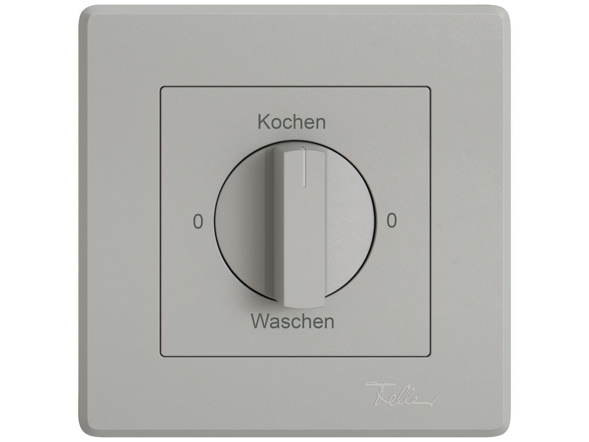 UP-Montageset EDIZIO.liv SNAPFIX® f.Drehschalter m.Griff 0-Kochen-0-Waschen hgu
