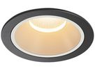 LED-Downlight SLV NUMINOS XL 37.4W 3500lm 2700K 40° DIM Ø160×108mm sz/ws