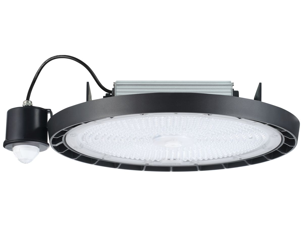 LED-Hallenstrahler Sylvania Granit 165W 26400lm 840 85° IP54 DIM schwarz