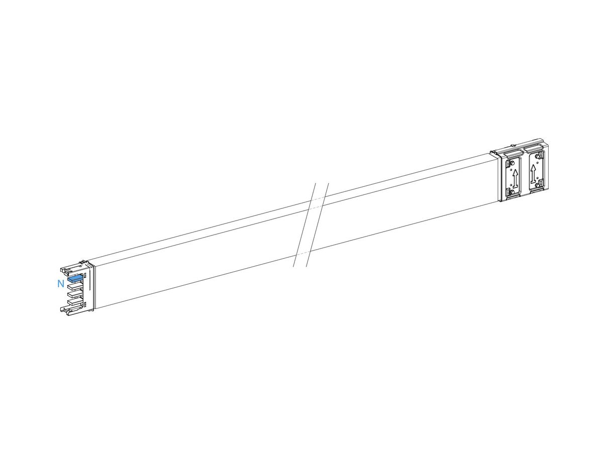 Schienenverteiler Schneider Electric Canalis KS 400A 5m