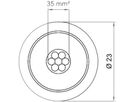 Kabel Bettermann isCon 750 SW Ø23mm 25m Rolle