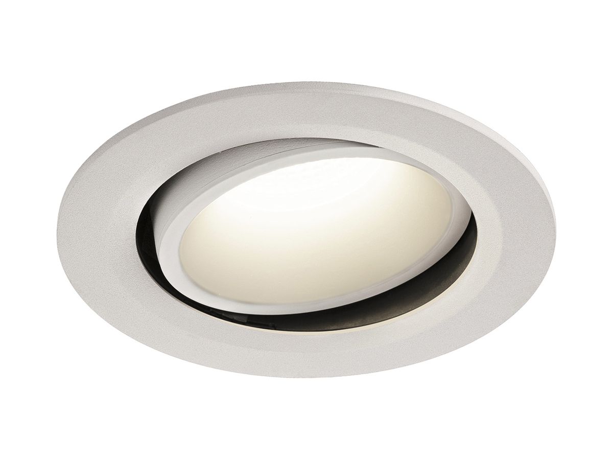 LED-Downlight SLV NUMINOS MOVE L 25.4W 2450lm 4000K 20° DIM Ø160×86mm ws/ws