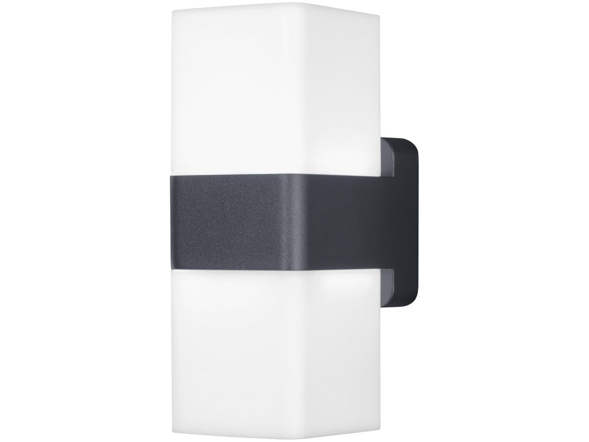 LED-Wandleuchte SMART+ WIFI CUBE UPDOWN 13.5W RGBW, 900lm, 110×80×205, anthrazit