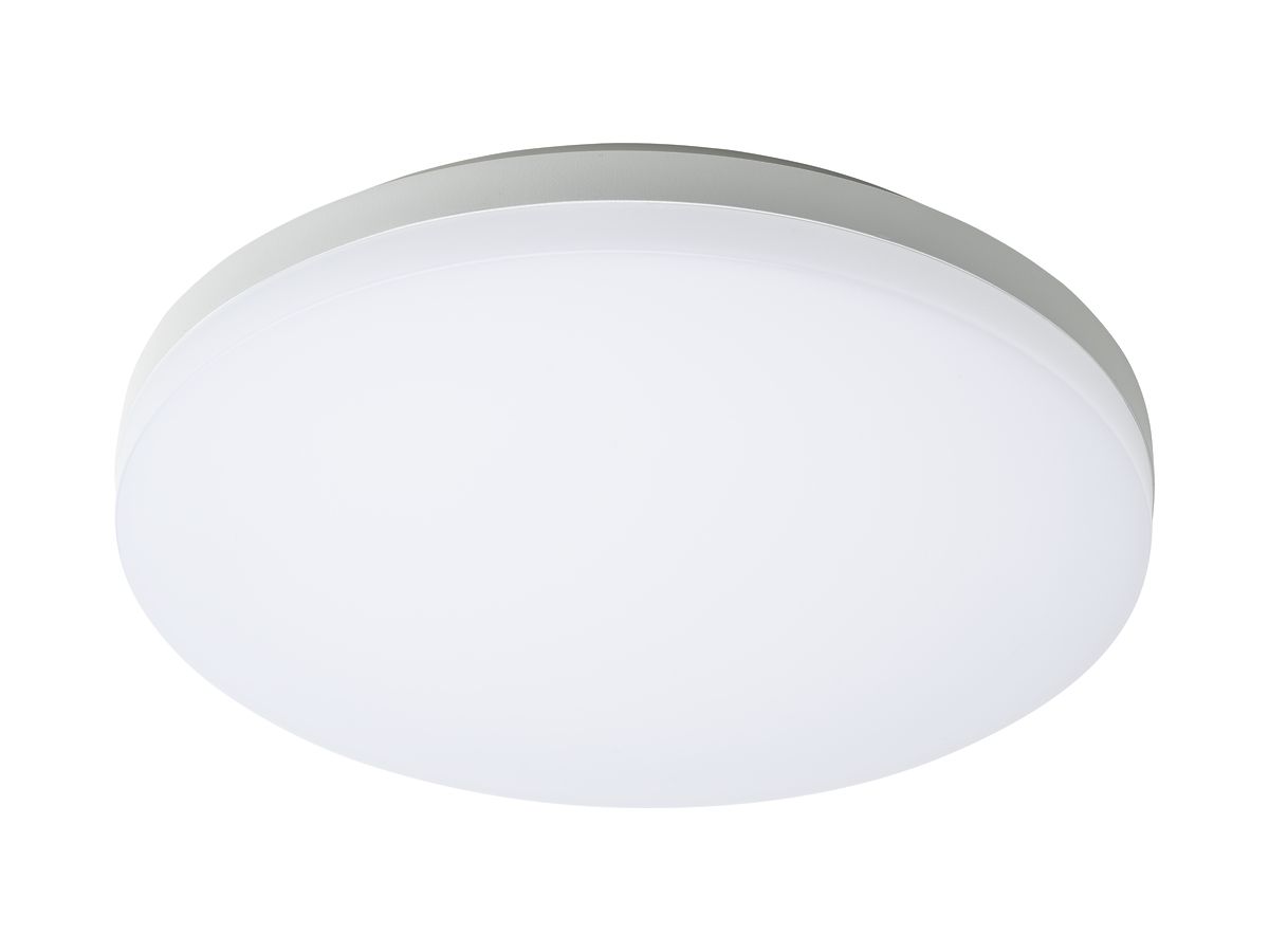 LED-Decken-/Wandleuchte SLICE CIRCLE2 10/15W 830/840 1000/1700lm IP54 HF weiss