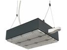 LED-Hallenstrahler Sylvania KubiXx WIDE PIR 83W 14300lm 840 IP65 DALI 440×280