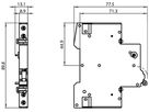 Hilfsschalter Siemens SENTRON 5ST3 für 5SL/5SY/5SP/5TL1/5SU1/5SV, 1S+1Ö