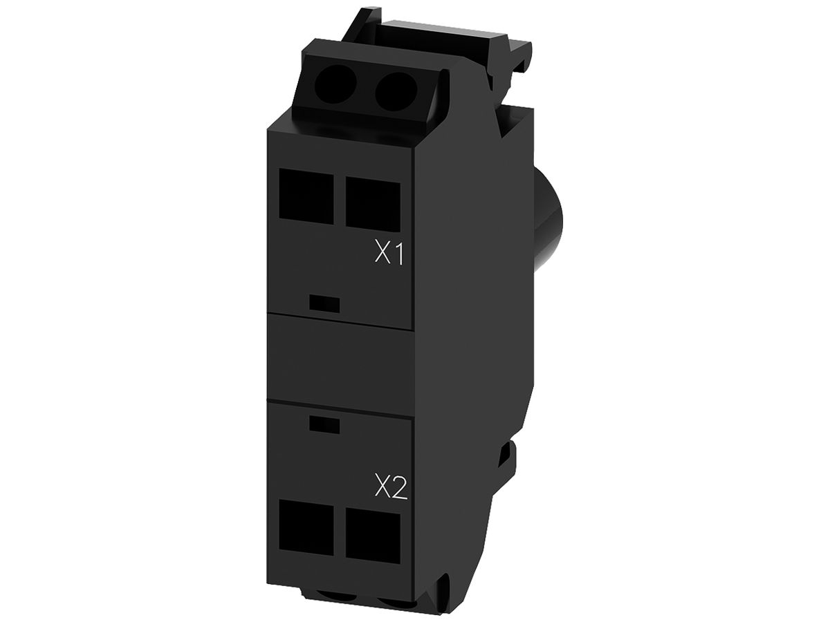 LED-Modul Siemens SIRIUS ACT grün 24VUC Front Federzugklemmen