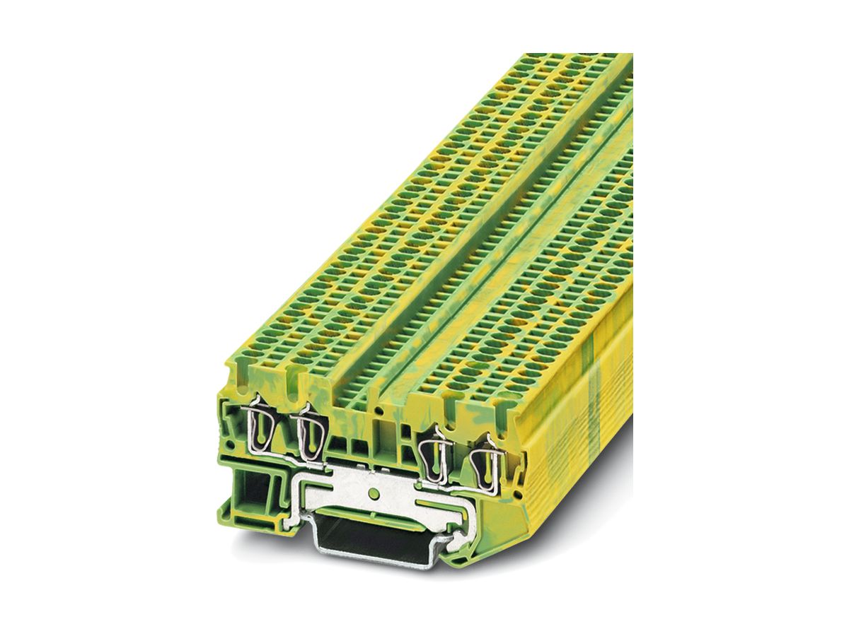 Durchgangsreihenklemme 0.08…1.5mm² grün-gelb ST 1.5-QUATTRO-PE