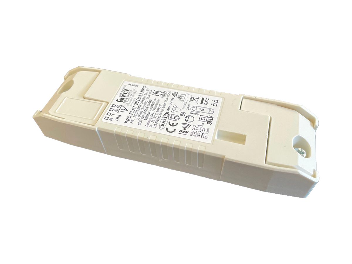 LED-Betriebsgerät Elektrogros PRO FLAT 38 DALI NFC 1.5…38W 10…54V 150…1050mA