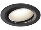 LED-Downlight SLV NUMINOS MOVE L 25.4W 2450lm 4000K 55° DIM Ø160×86mm sz/ws