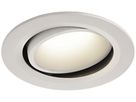 LED-Downlight SLV NUMINOS MOVE L 25.4W 2450lm 4000K 55° DIM Ø160×86mm ws/ws