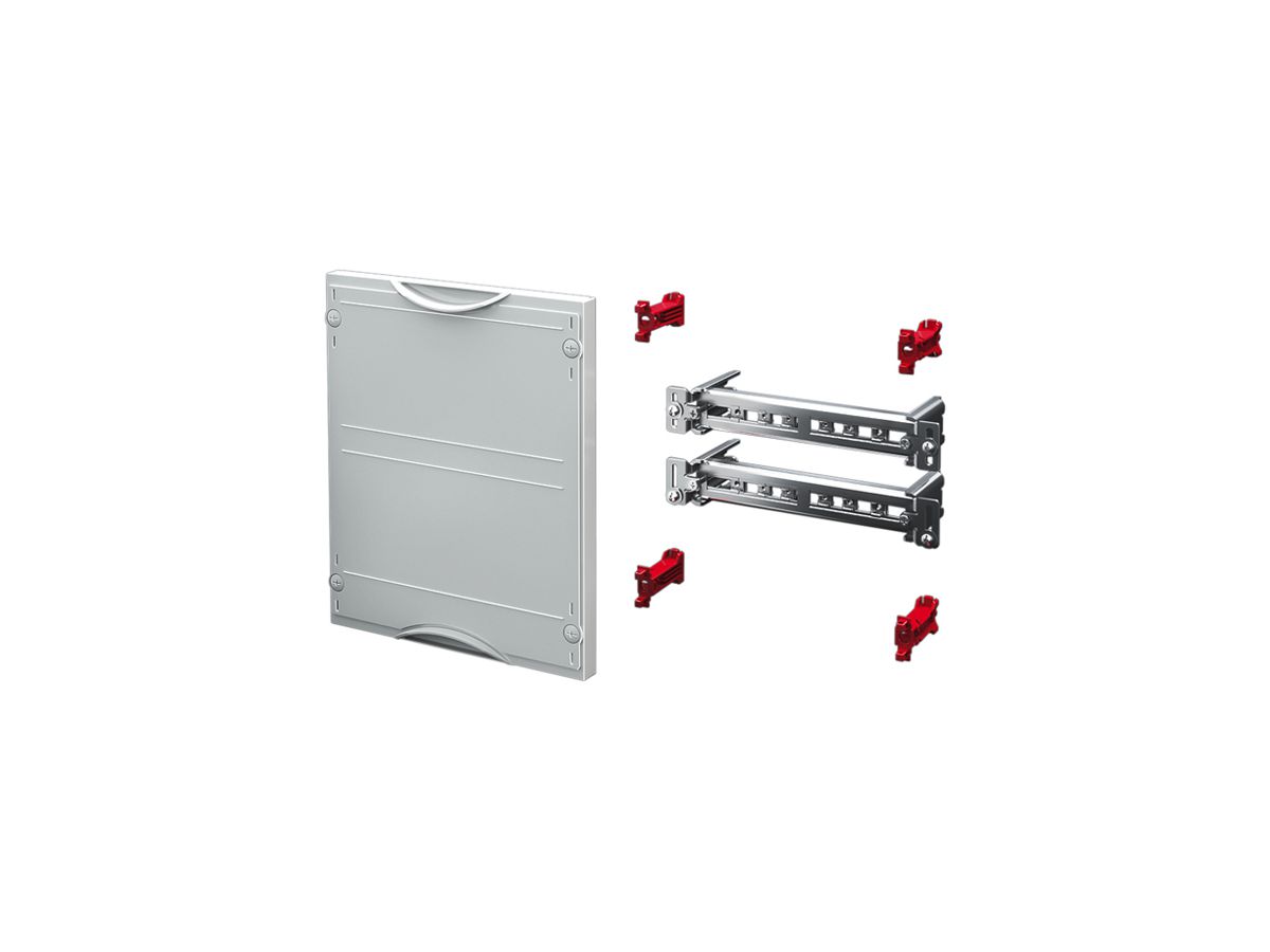 Montageplatte Rittal SV 9666.440 450×500mm mit Tragschiene/Abdeckung