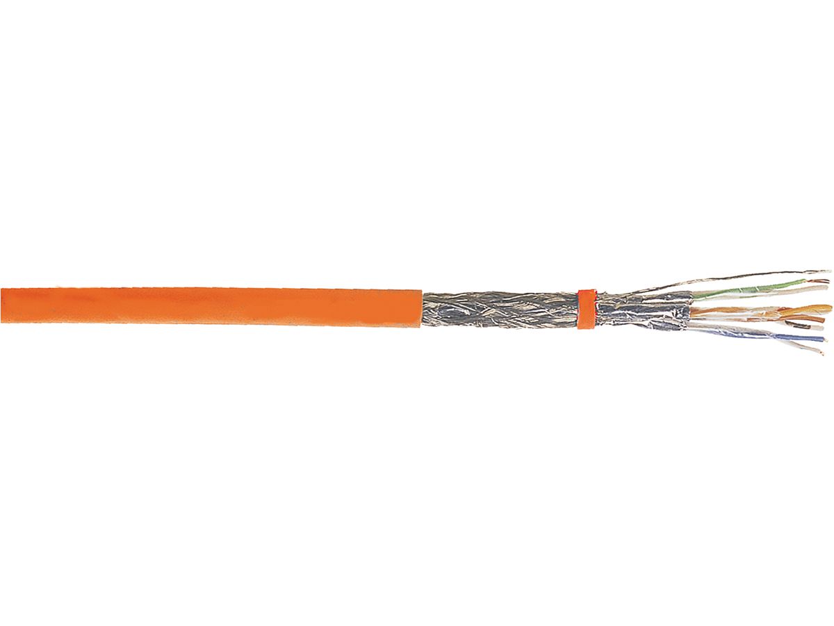 Installationskabel Nexans LANmark-7, Kat.7, orange, 1000m, Dca