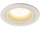 LED-Downlight SLV NUMINOS M 17.5W 1600lm 3000K 55° DIM Ø105×68mm ws/ws