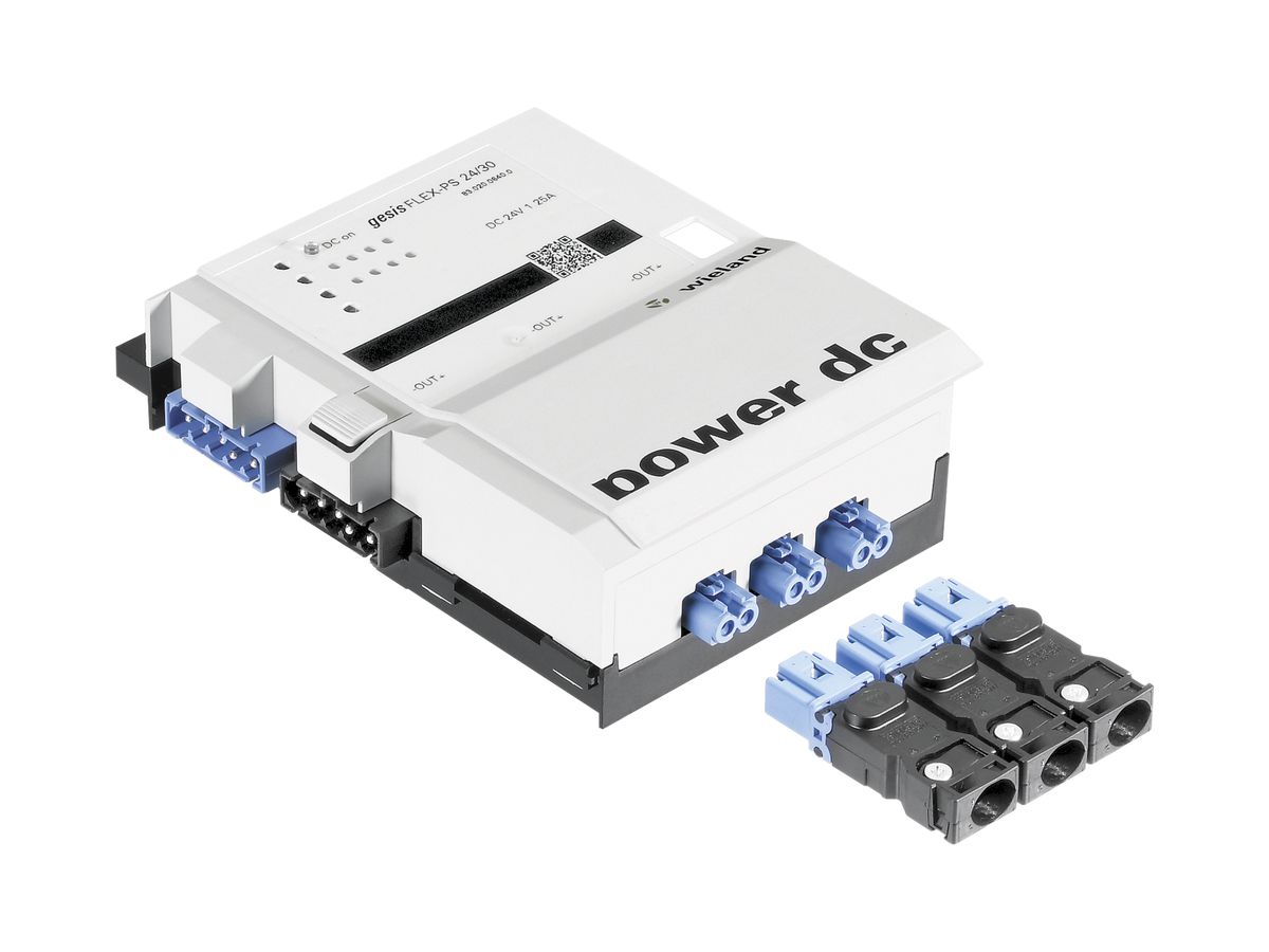 Erweiterungsmodul Wieland gesis, Netzteil 24VDC, 30W, Steckersatz