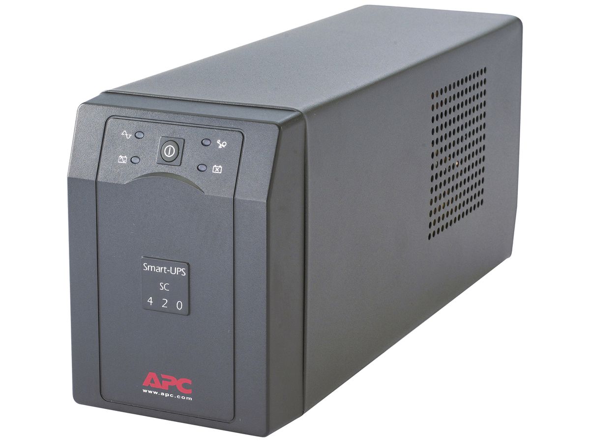 USV-Anlage APC Smart-UPS SC 230V 420VA 6×C13 Line-Interaktiv