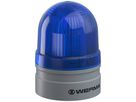 Blitz- und Dauerleuchte WERMA Mini TwinLIGHT, 115...230VAC, blau
