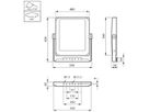 LED-Strahlerleuchte CoreLine Tempo XL BVP140 LED450-4S 37K8/730 A, grau