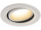 LED-Downlight SLV NUMINOS MOVE L 25.4W 2300lm 3000K 40° DIM Ø160×86mm ws/ws