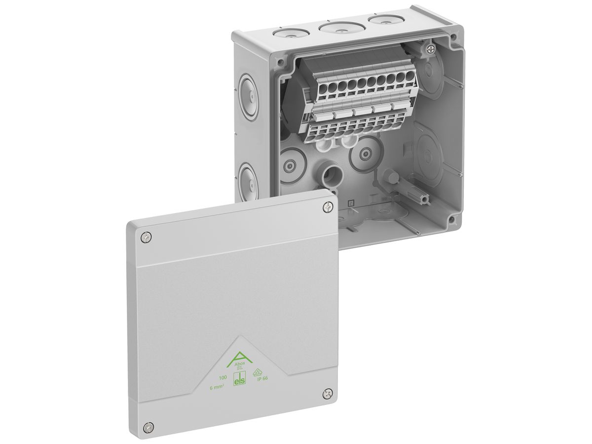 AP-Abzweigdose Spelsberg Abox SL-6² 152×152×80mm IP66 gu