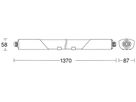 LED-Feuchtraumleuchte Steinel RS PRO 5100 SC Sensor 31W 4250lm 4000K IP65