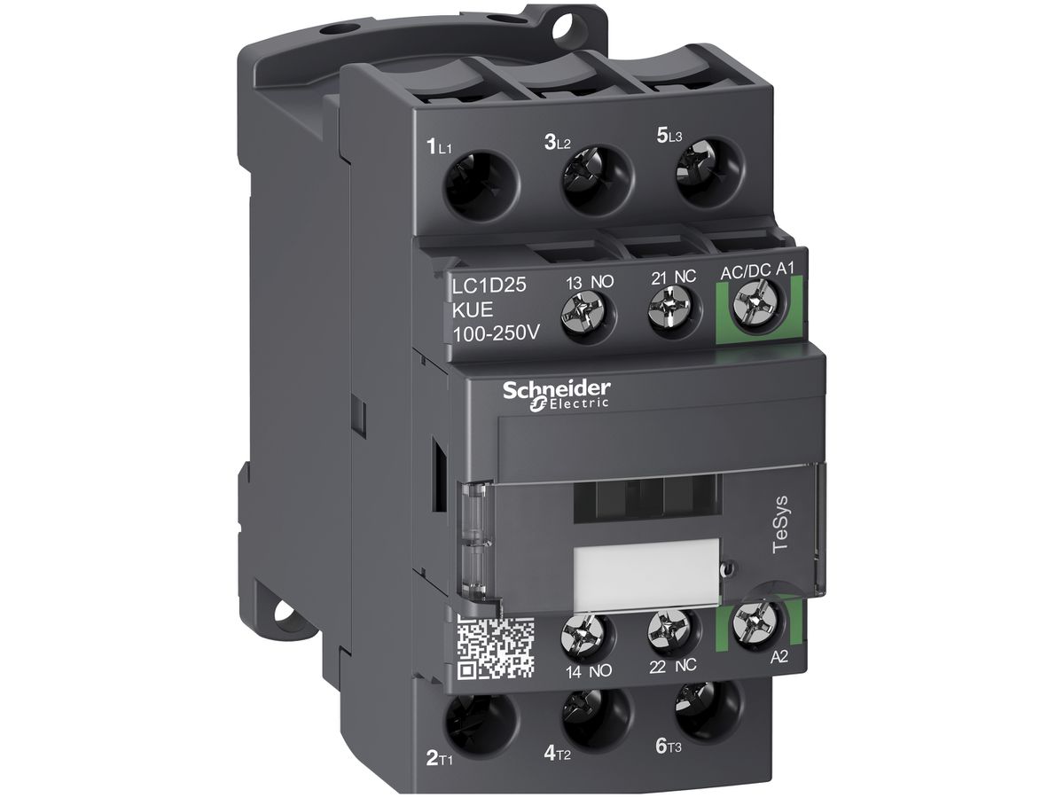 Schütz Schneider Electric TeSys D 3L AC3 440V 25A 100…250VAC/DC