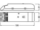 EB-Spannungsversorgung DALI PS 100 LI, 100mA, 16VDC, 108×30×21mm