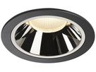 LED-Downlight SLV NUMINOS XL 37.4W 3500lm 3000K 20° DIM Ø160×108mm sz/Cr