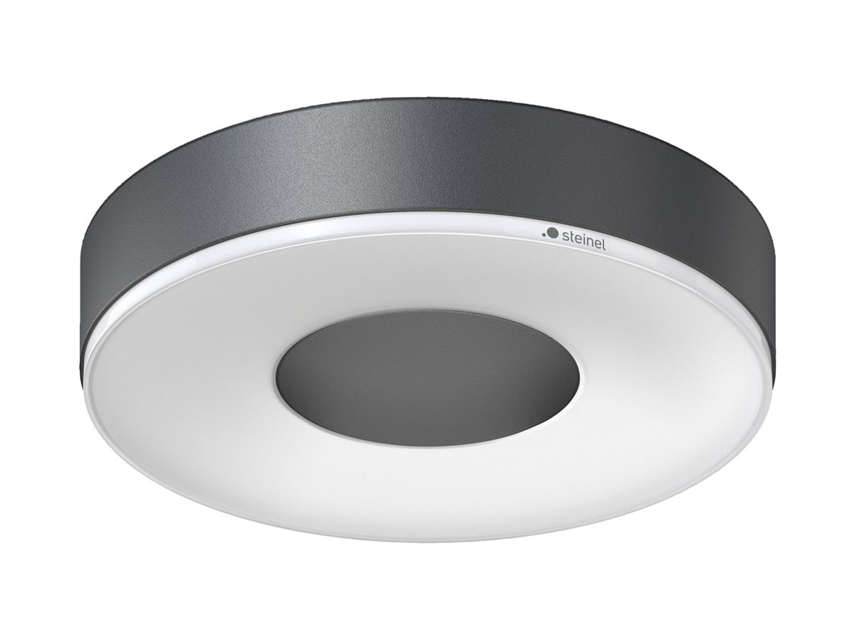 LED-Deckenleuchte Steinel RS 200 C 17.1W 1165lm 3000K IP54 anthrazit