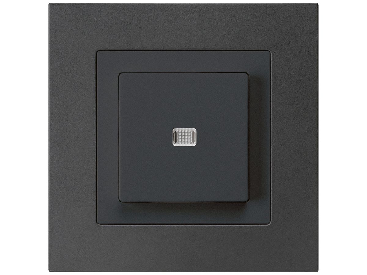 UP-Leuchtdruckschalter kallysto.pro 3/1L schwarz