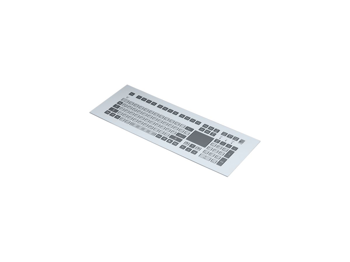 Tastatur Rittal SM 6446.030 177mm 482.6×30mm USB DEU grau